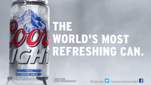 coors light ad