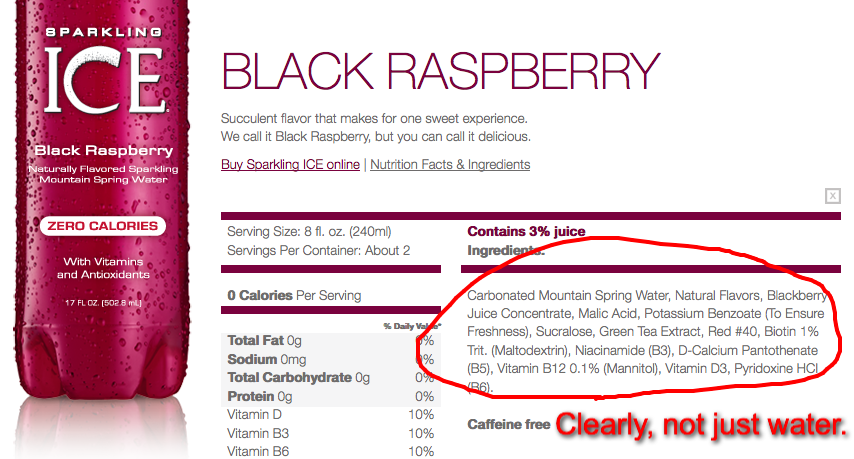 Sparkling Ice Nutrition Label Trovoadasonhos 0526