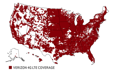 verizon coverage maps