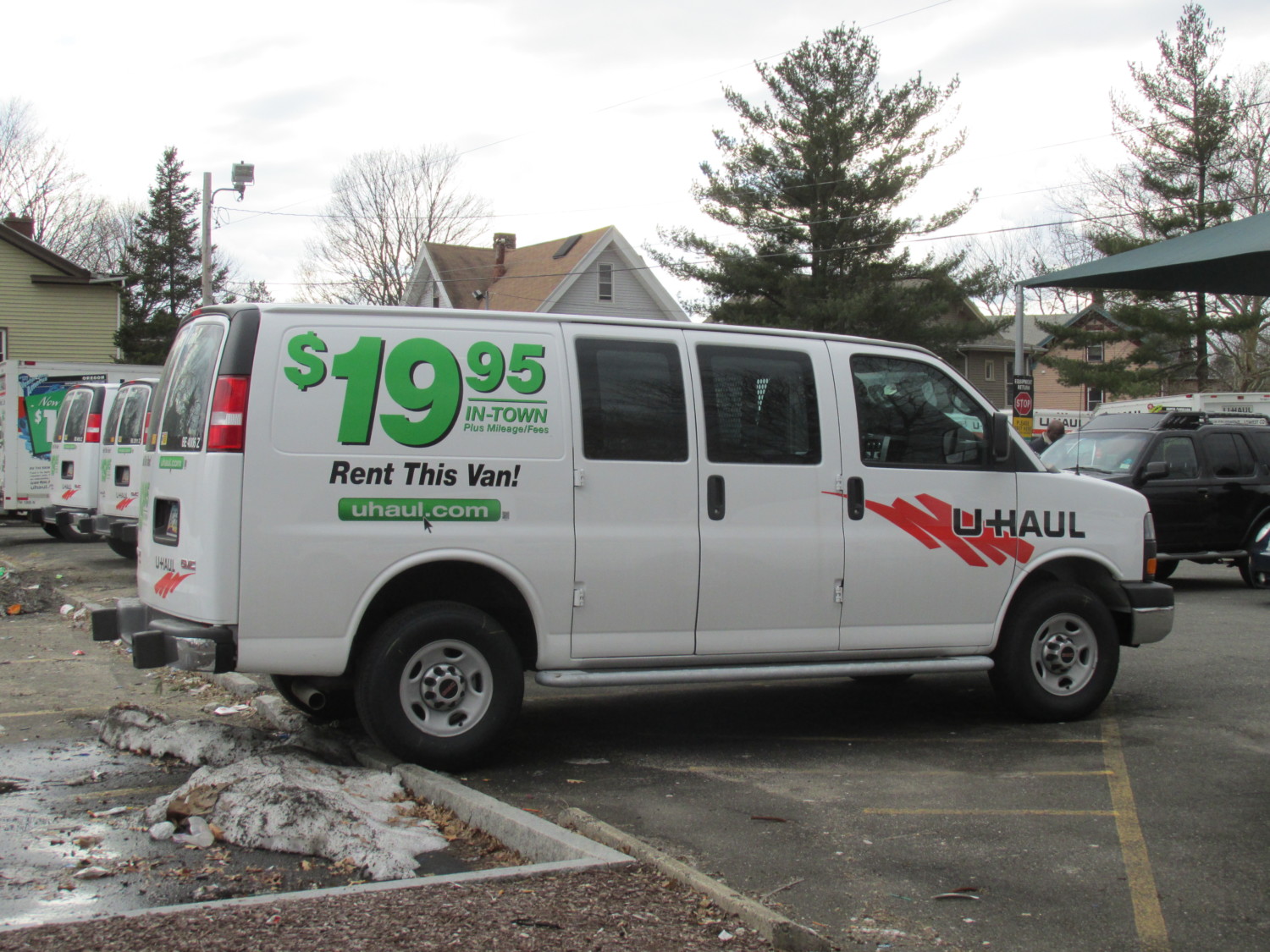 can uhaul van fit mattress