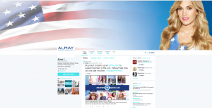 Almay Twitter Page