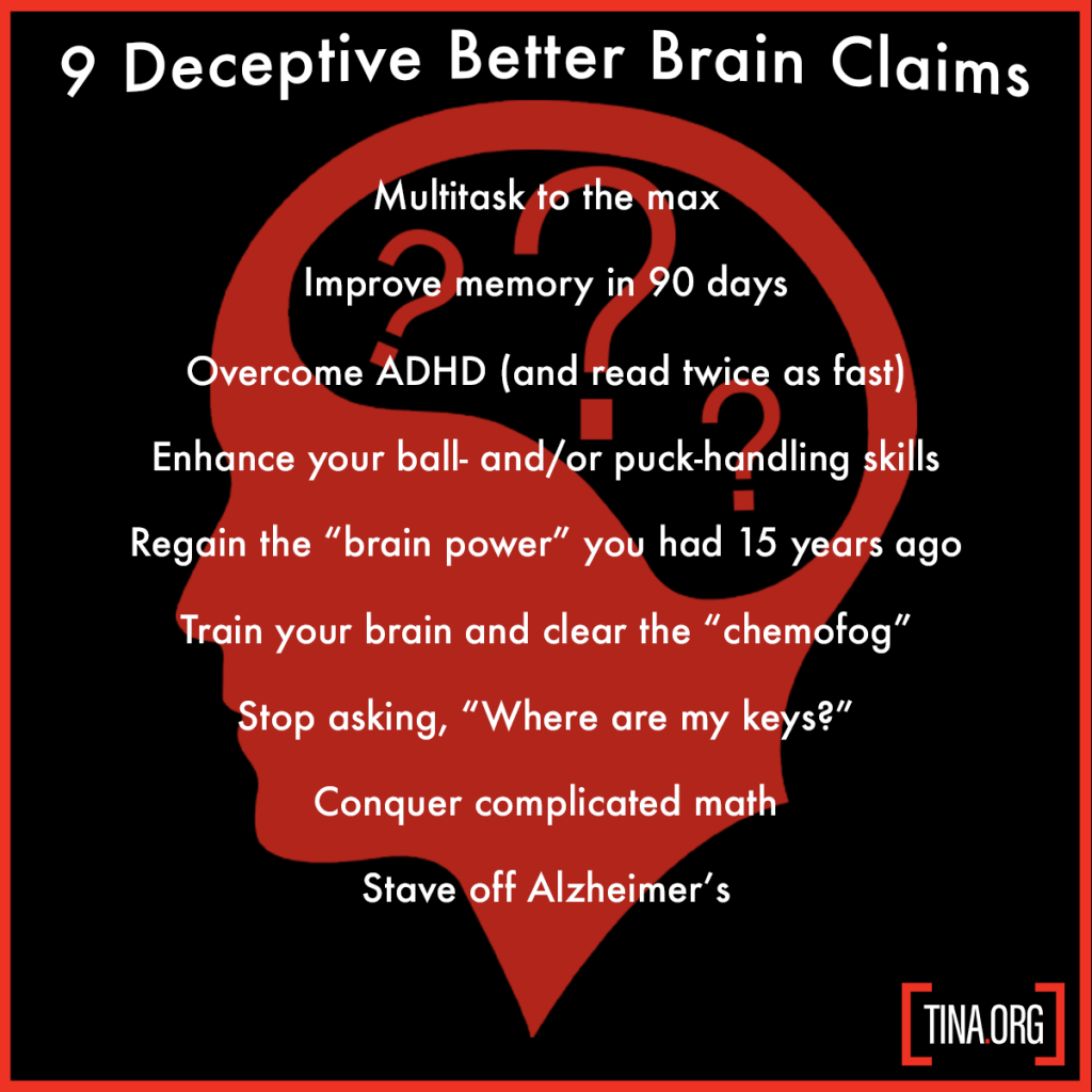 Better Brain Claims List
