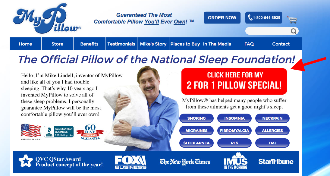 my pillow promo code