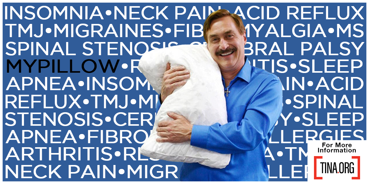 Mypillow Homepage Before And After Truth In Advertising 