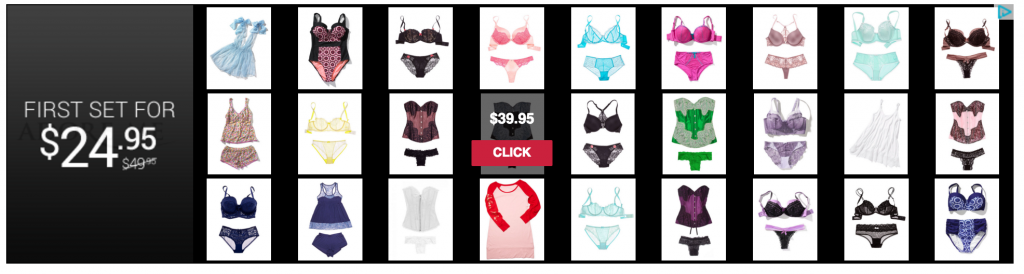 Adore Me Banner Ad