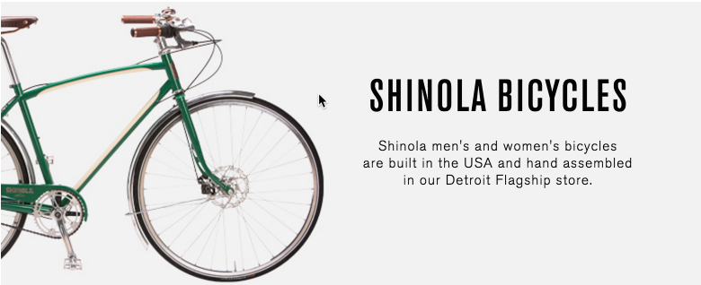 Shinola Bikes 2015