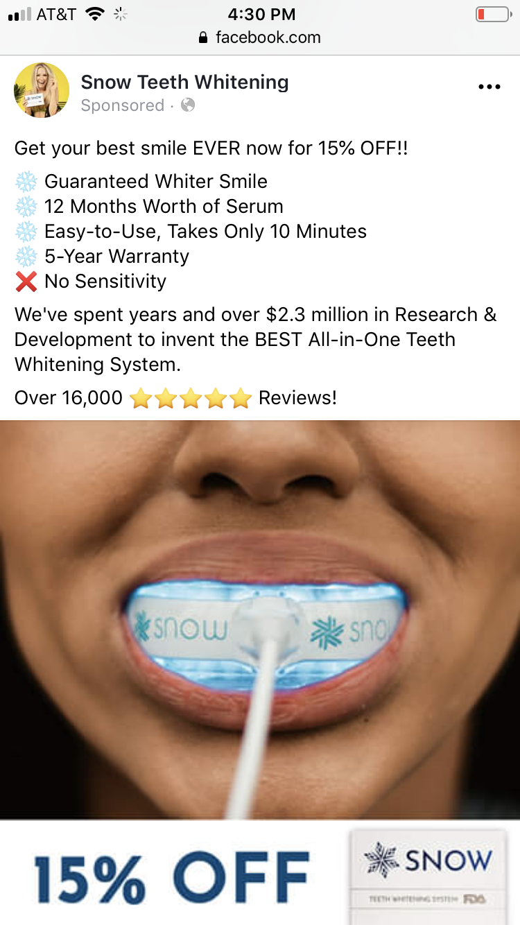 Snow Teeth Whitening Deals Things To Know Before You Get This