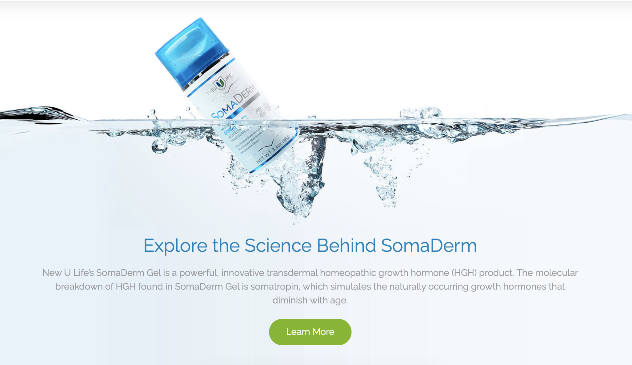 Will New U Life Finally Admit SomaDerm Doesn’t Contain HGH? - Truth in