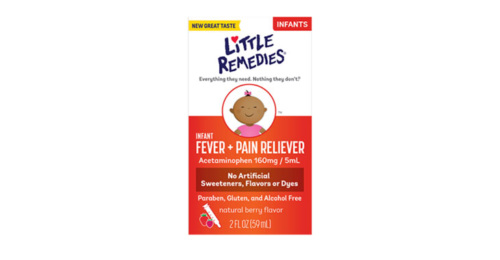 Amazon Com Little Remedies Child Fever Reliever Cherry Flavor 4