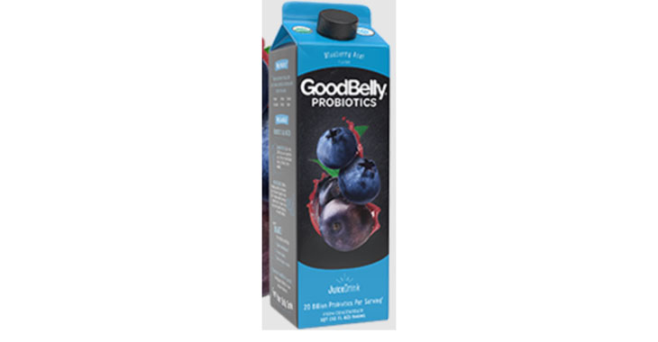 High-Sugar GoodBelly Probiotic JuiceDrinks Not as Good for 'Overall Health'  as Represented, Class Action Says