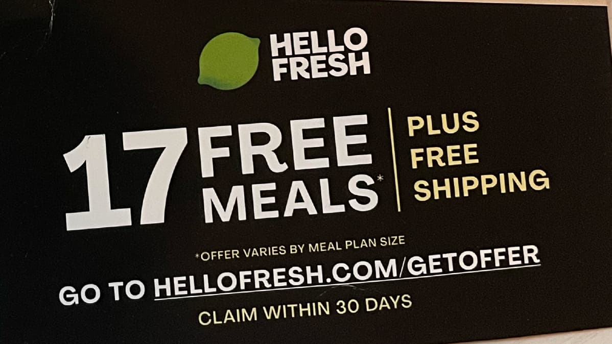 HelloFresh's '17 Free Meals' - Truth in Advertising