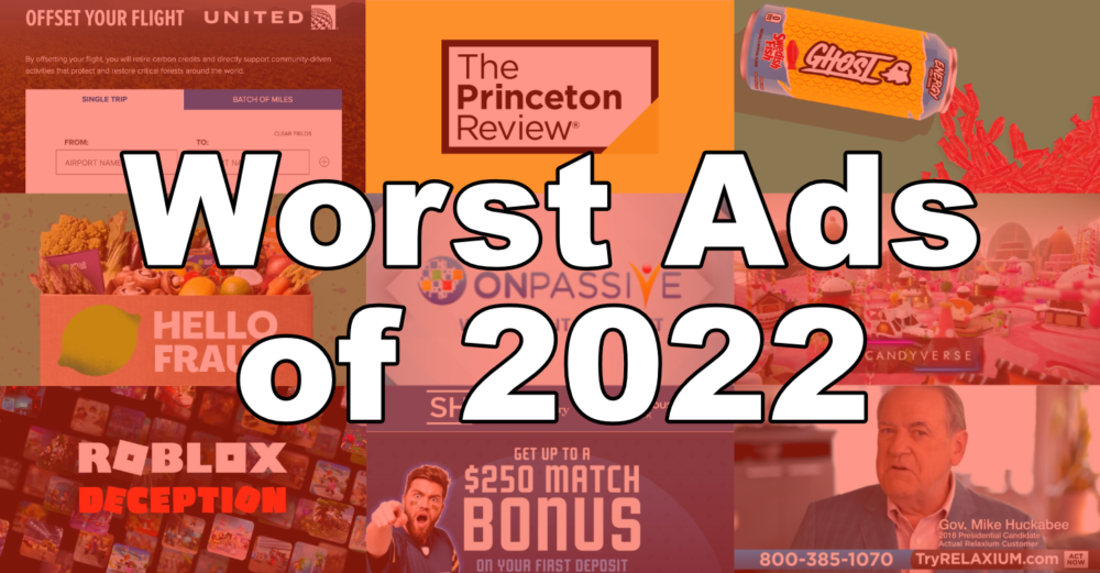 Most Deceptive Ads of 2022