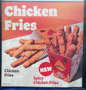 Burger King Spicy Chicken Fries